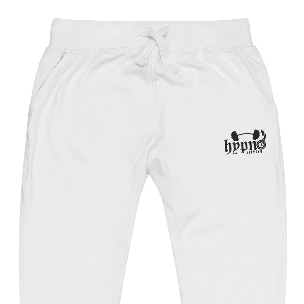 Hypno Lifting embroidered logo, unisex fleece sweatpants