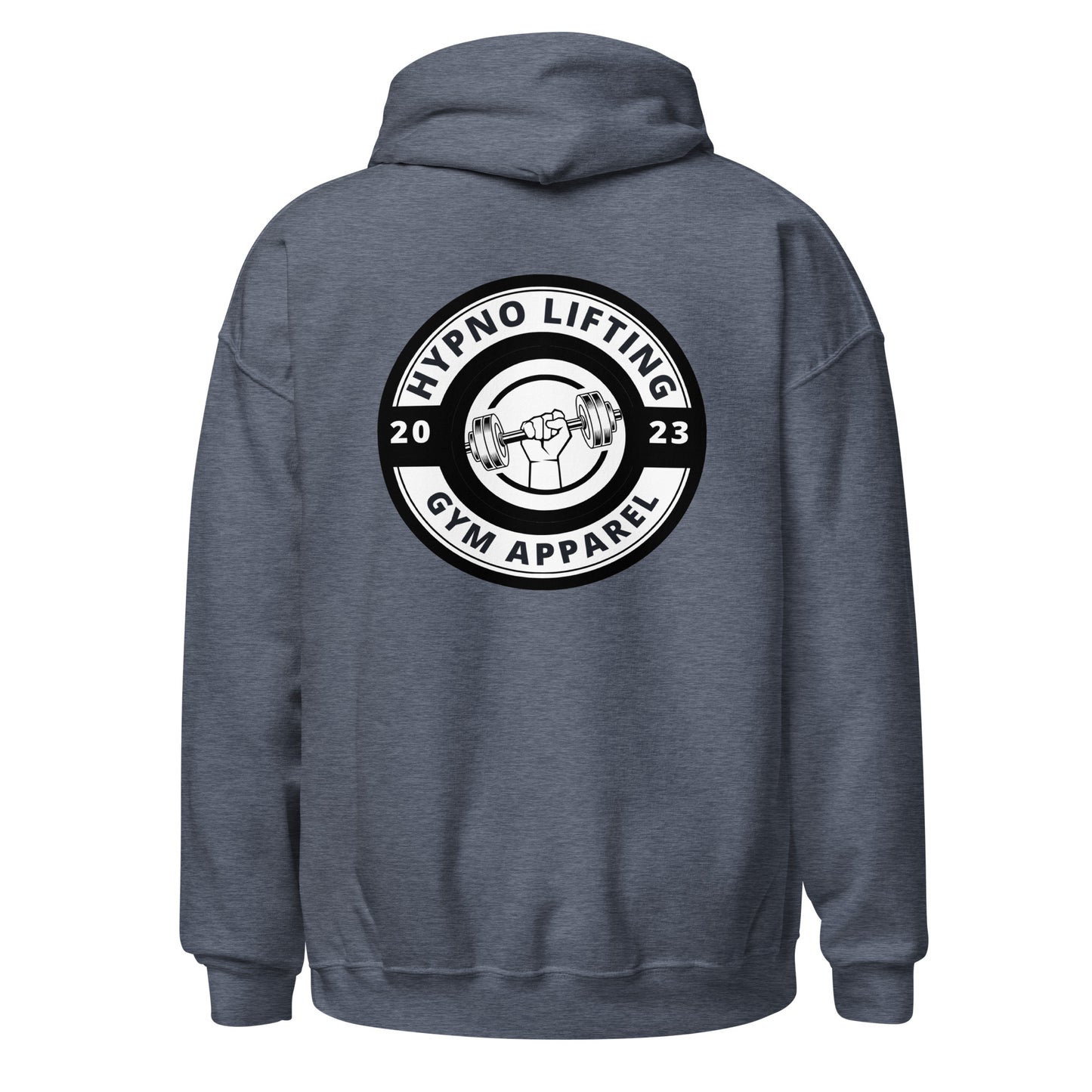 Hypno Lifting July Logo Unisex Hoodie (White Front Logo)