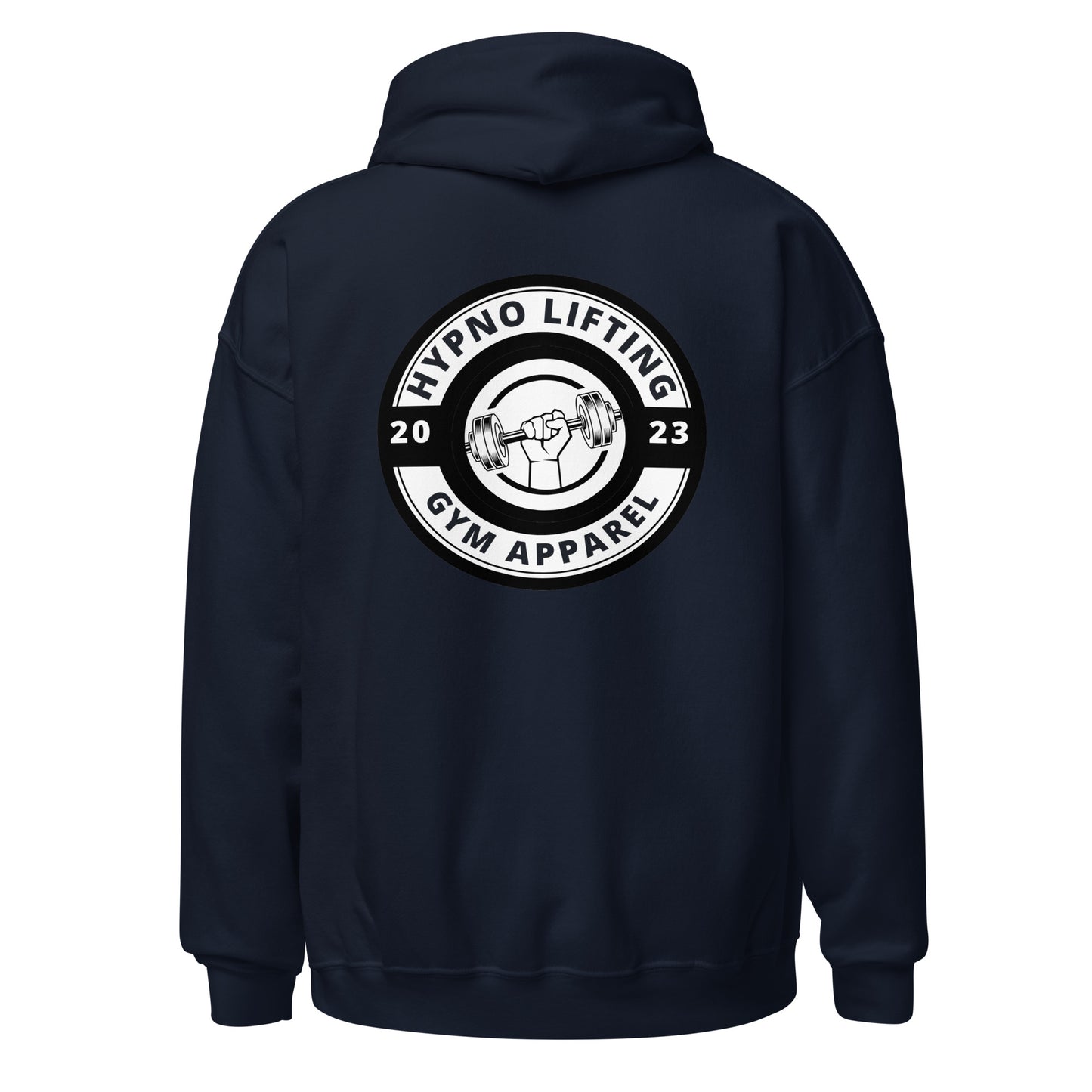 Hypno Lifting July Logo Unisex Hoodie (White Front Logo)