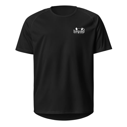 Hypno Lifting Unisex Slim Fit Athletic T-Shirt (White Logo)