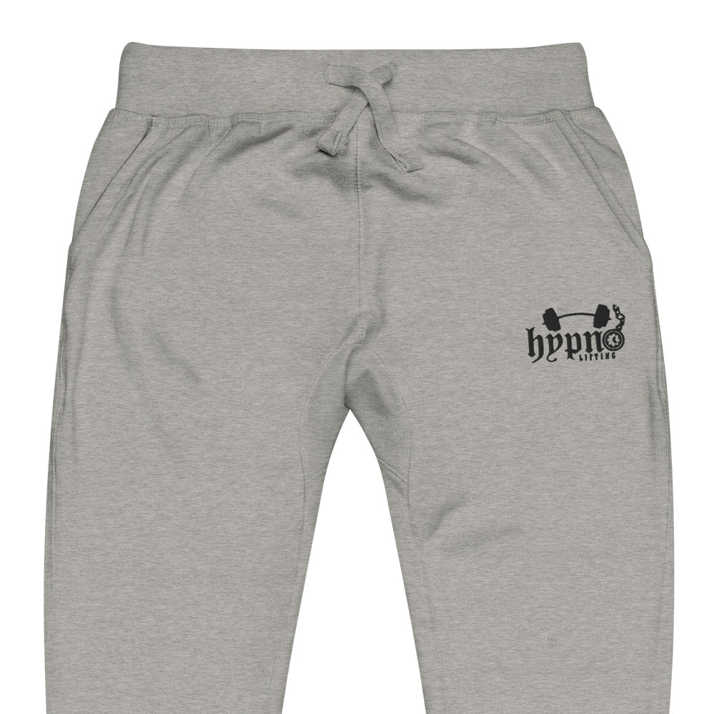 Hypno Lifting embroidered logo, unisex fleece sweatpants